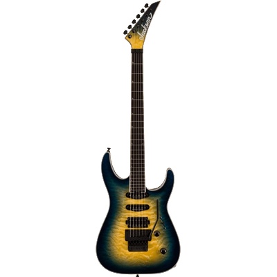 Jackson Pro Plus Soloist SLA3Q Amber Blue Burst