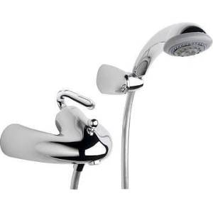 Roca Смесител едноръкохватков Silver Shadow за душ/вана (A5A0140C00)