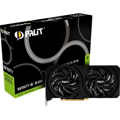 Palit GeForce RTX 4060 Infinity 2 8GB GDDR6 NE64060019P1-1070L