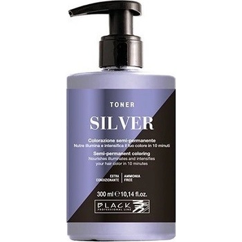 Black Professional Line Toner toner pro přírodní odstíny Silver 300 ml