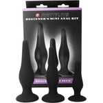  Комплект, анални плъгове за начинаещи - Silicone Butt Plug (DEBRA01064)
