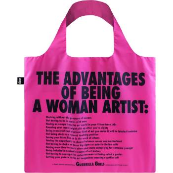 LOQI Чанта тип торба LOQI Guerrilla Girls The Advantages Of Being A Woman от рециклиран материал (GG.AW)