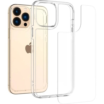 Spigen Калъф Spigen - Quartz Hybrid, iPhone 13 Pro Max, прозрачен (8809756649615)