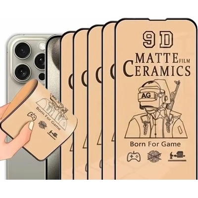 Keramické hybridné ochranné sklo matné - fólia pre Apple iPhone MODEL: 6/7/8/SE2020