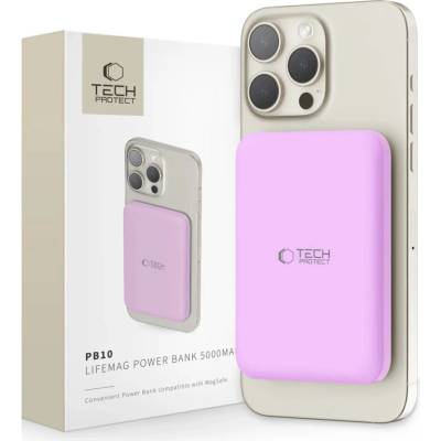 Tech-Protect PB10 LIFEMAG MAGSAFE 5000mAh lila