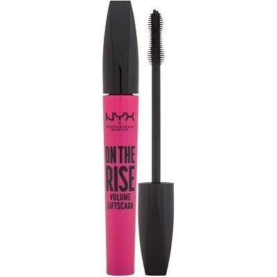 NYX Professional Makeup On The Rise objemová a prodlužující řasenka 01 Black 10 ml