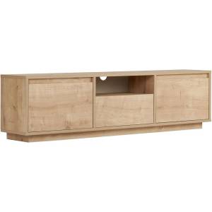 ASIR GROUP Маса за телевизор от декор от дъб в естествен цвят 160x42x30 cm Sentinel - Kalune Design (467NRD1118)