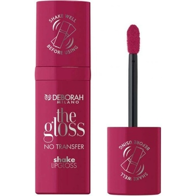 Deborah Milano dlouhodržící lesk na rty The Gloss 06 Juicy Red 6 g