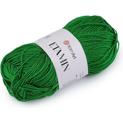 Pletací příze Etamin 30 g Varianta: 10 (438) zelená, Balení: 1 ks 61630/160035/286098