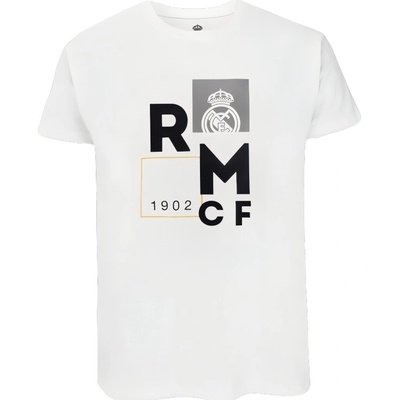 Dětské tričko Real Madrid RMCF 1902 bílé