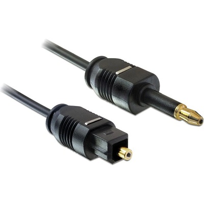 Delock Кабел Toslink стандартен мъжки Toslink мини 3, 5 мм мъжки 2 м 82876 (82876)