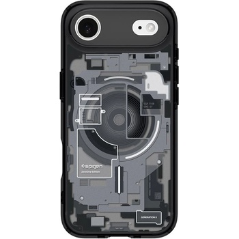 Spigen Калъф Spigen - Ultra Hybrid MagSafe, iPhone Air, Zero One Black (ACS10320)