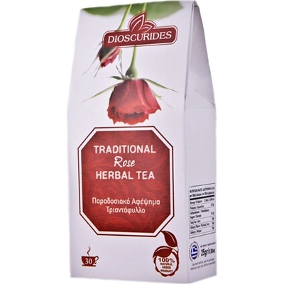 Dioscurides Rose sypaný bylinný čaj z růží 25 g