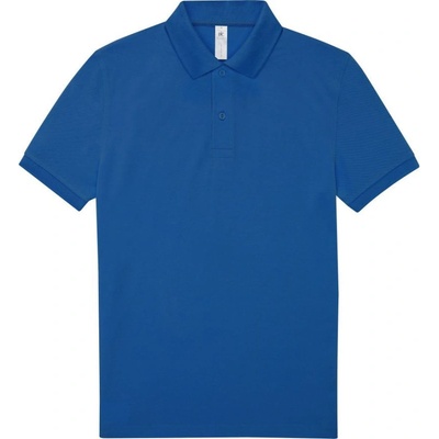 B&C polokošile B&C My Polo 180 piqué krátký rukáv COT-01U42445001 královské modré