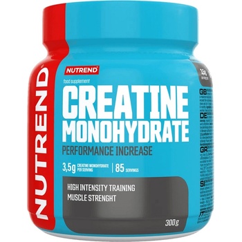 Nutrend Creatine Monohydrate Natural, 300 Grams