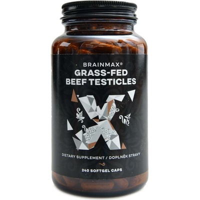 BrainMax Grass-Fed Beef testicles hovězí varlata 240 kapslí