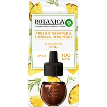 Air Wick Botanica Čerstvý ananás a tuniský rozmarín elektrický osviežovač vzduchu náhradná náplň 19 ml