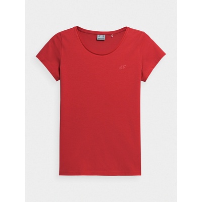 4F 4FAW23TTSHF0906 Dámske tričko RED