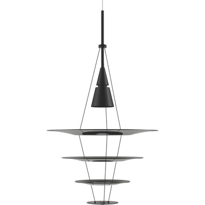 Louis Poulsen Висяща лампа Enigma 42, 5 см черна (5741088726)