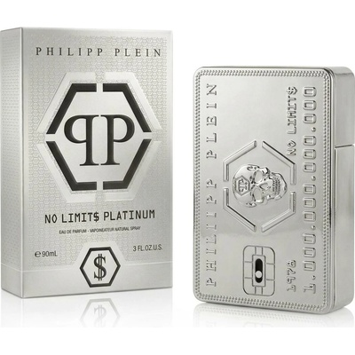 Philipp Plein No Limit$ Platinum parfumovaná voda pánska 90 ml