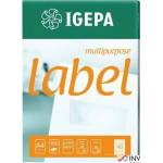 Igepa Group Mondi LABELS A4 IGEPA 105 X 48.0 MM WHITE (100)