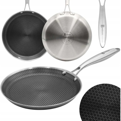 Brunbeste Pánev OCELOVÁ PÁNEV NA PALAČINKY 28 cm S VOŠTINOVÝM POVLAKEM 5547