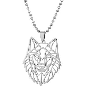 HARAHU Колие Hollow Wolf - Сребърен KP33459 (33459)