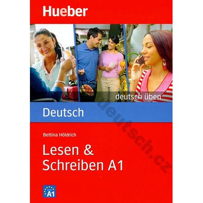 Lesen + Schreiben A1 rad Deutsch üben cvičebnica nemeckej gramatiky