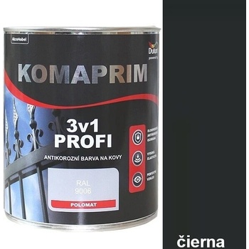 Dulux Komaprim 3v1 PROFI čierna 0,75 l