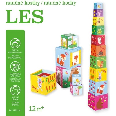 Les - Naučné kostky