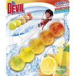 Dr. Devil Д-р Девил Тоалетна БиЦВЕТНА 5-ТОПЧИЦА Лимонена свежест (4930929)