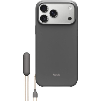 Apple Калъф Apple - Beats Kickstand, iPhone 17 Pro Max, MagSafe, Granite Gray (mgy94ll/a)