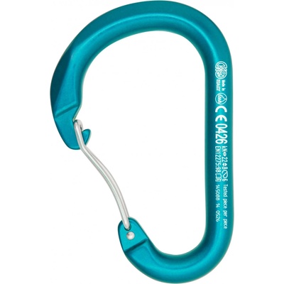 Kong Карабинер с щифт Kong Paddle Wire Bent Gate Snapgate carabiner - Blue (321-0199-0411)