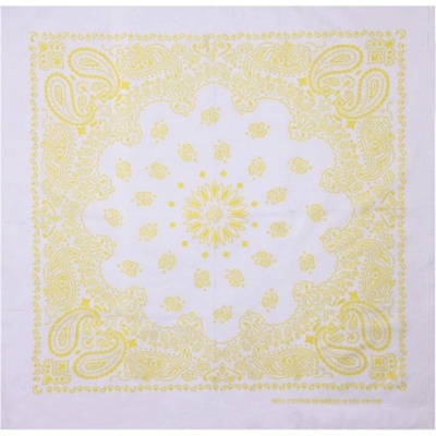 Urban Classics bandana wht/yel