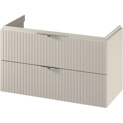 Cersanit S1015-013 - Závesná kúpeľňová skrinka pod umývadlo TIRSO 100x45 cm béžová S1015-013