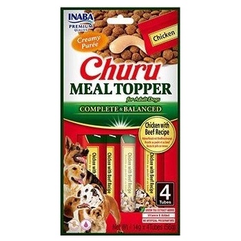 Churu Meal Topper Chicken with Beef Recipe 4 x 14 g