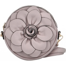 MaxFly luxusní dámská koženková crossbody kabelka Scarlet fialová