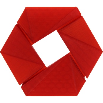 3DJAKE PCTG Transparent Red - 1, 75 mm / 1000 g (PCTG-TRRED-1000-175)