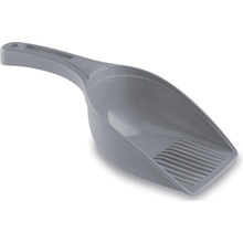 Stefanplast Single Lopatka na podstielku plast sivá 27,5 x 12,5 x 9 cm