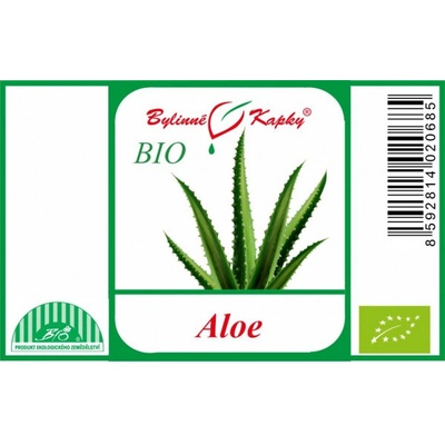 Bylinné kapky Aloe BIO bylinné kvapky tinktúra 50 ml