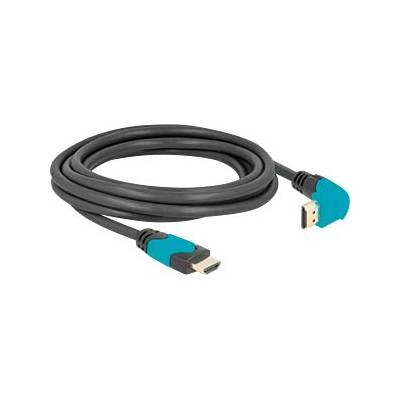 Delock, HDMI 2.1, 90°, 48 Gbps 8K 60 Hz, 3 м (DELOCK-86993)