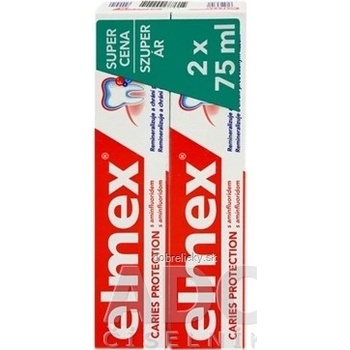Elmex Caries Protection zubná pasta chrániaci pred zubným kazom 2 x 75 ml