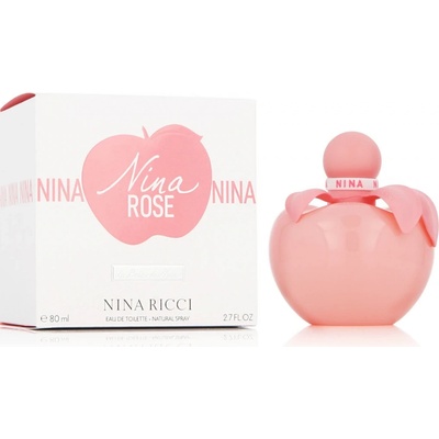 Nina Ricci Nina Rose toaletní voda dámská 80 ml