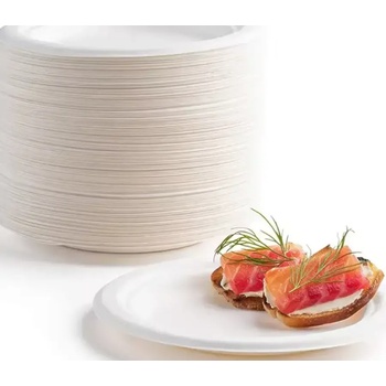 Еко чинии пулп Ф225мм 25БР (Р-407602)