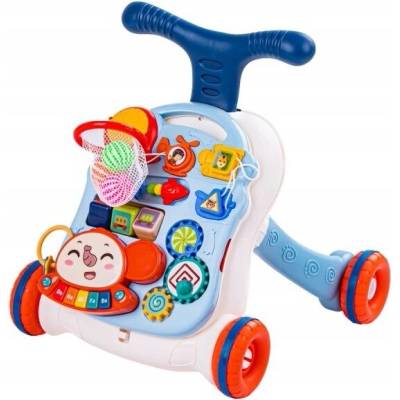 click4TOYS Chodúľka viacfarebná interaktívna 5v1 pre deti 12 m+