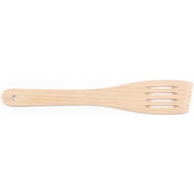 KOLIMAX Dřevěná obracečka s otvory se šikmou hranou, 30 cm