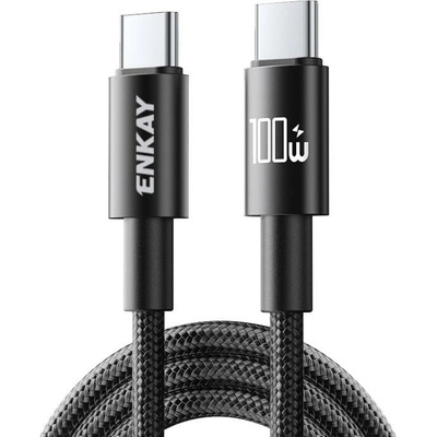 Enkay 129879 Rychlonabíjecí USB-C 100W 2m černý