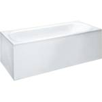 Laufen Solutions - Вана с рамка и L-образен панел отляво, 180x80 см, бяла H2245050000001 (H2245050000001)