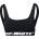 OFF WHITE Women's Logo Band Non Wired Low Impact Sports Bra - Black No Color
