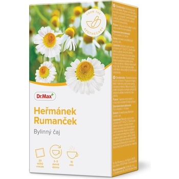 Dr.Max Heřmánek bylinný čaj 20 x 1,5 g